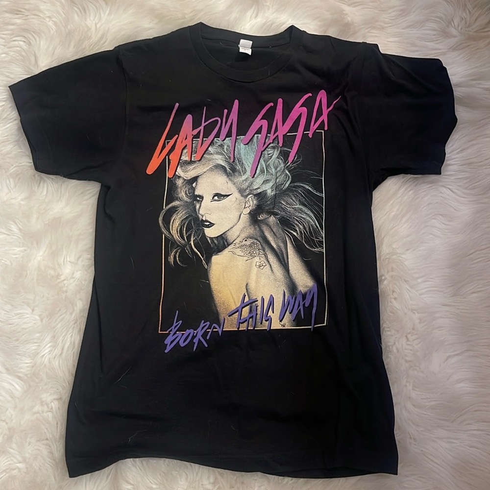 Lady Gaga Born this way t-shirt